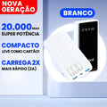 Carregador Portátil 20000mAh Design Único e Compacto Bateria de Grande Duração Para Aventuras ao Ar Livre e Emergências  Avence Atacado - ultimas UNIDADES 🔥