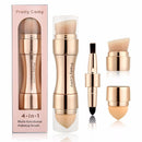 Pincel para Maquiagem 4 em 1 - Make Beauty